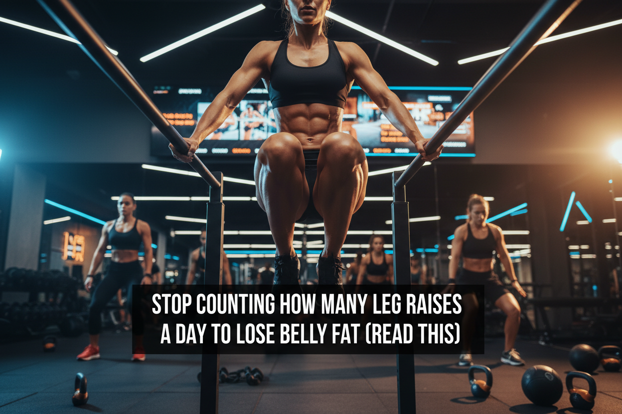 Stop Counting How Many Leg Raises a Day to Lose Belly Fat (Read This)