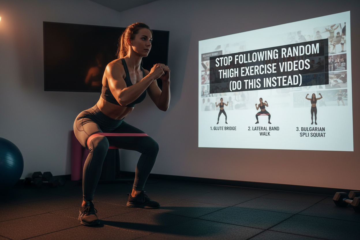 Stop Following Random Thigh Exercise YouTube Videos (Do This Instead)