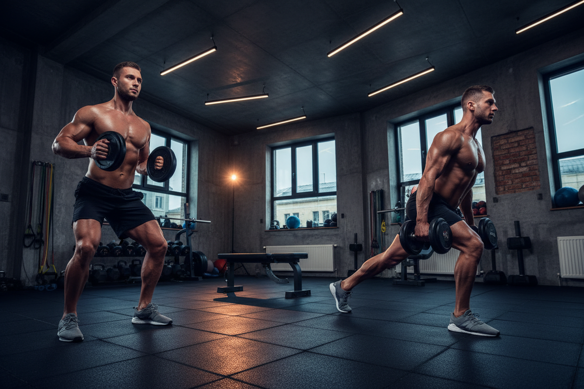 How to Build Massive Legs With Just a Dumbbell Lower Body Workout