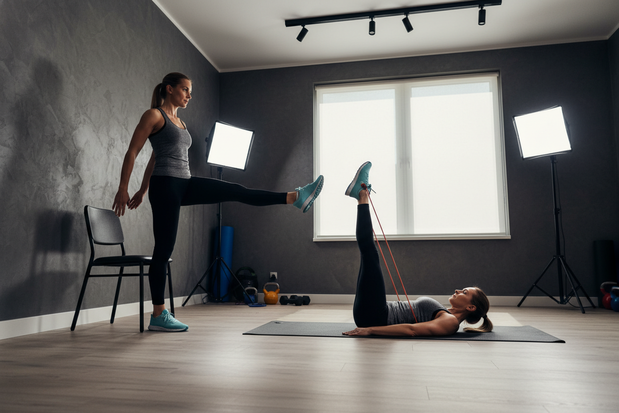 Build Real Strength With This Leg Workout Without Bending Knees