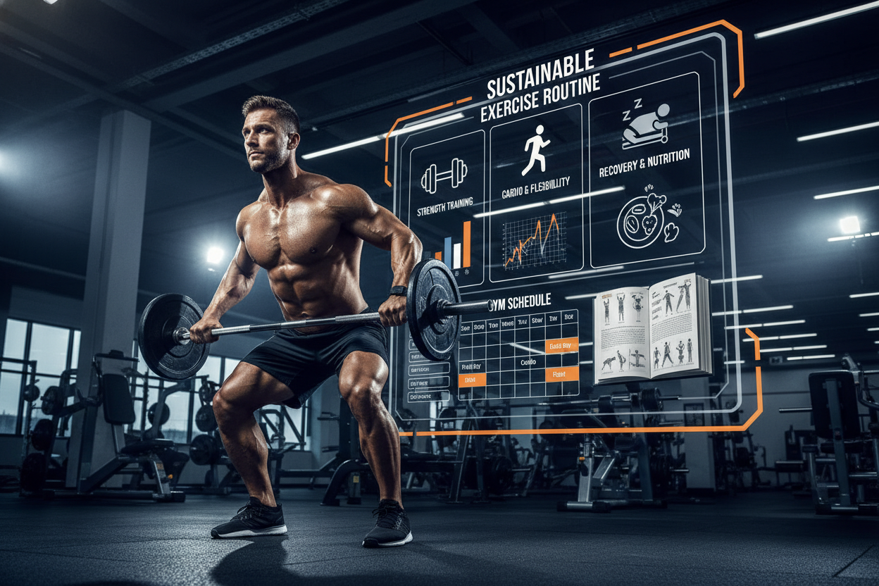 How to Build a Sustainable Exercise Routine Workout That Lasts