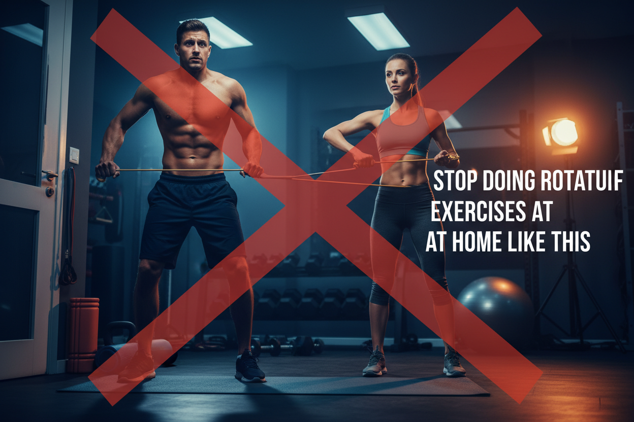 Stop Doing Rotator Cuff Exercises at Home Like This