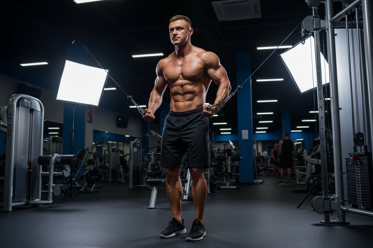 The Only Shoulder and Abs Workout You Need for a V-Taper