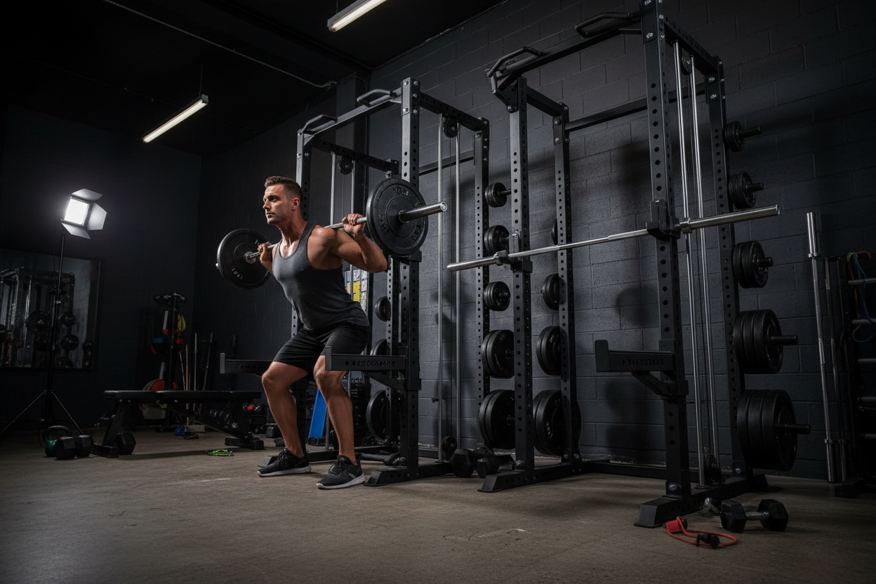 Why a Power Cage With Smith Machine Is the Only Gym You Need