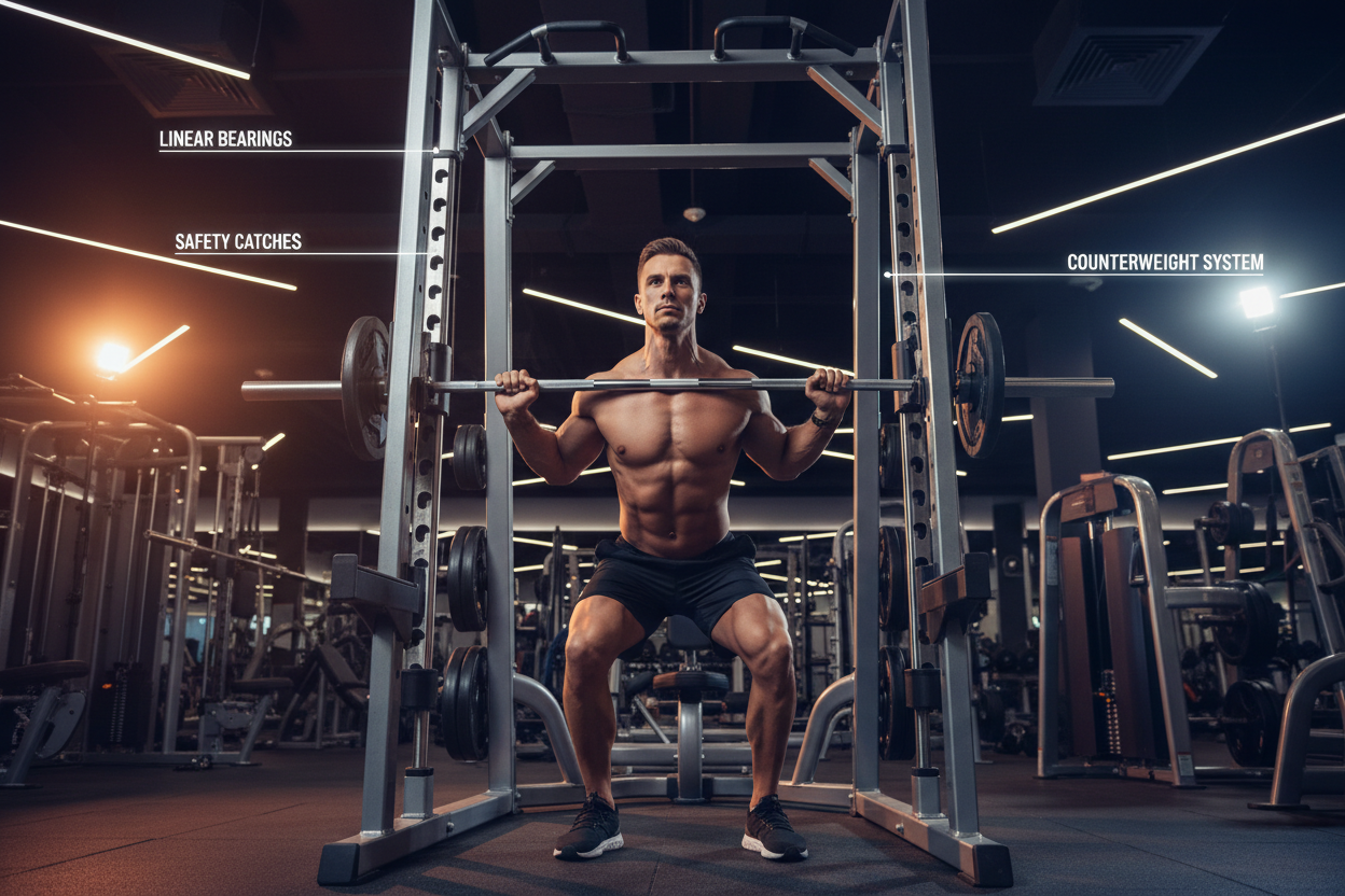 Picture of Smith Machine: The Definitive Anatomy Guide