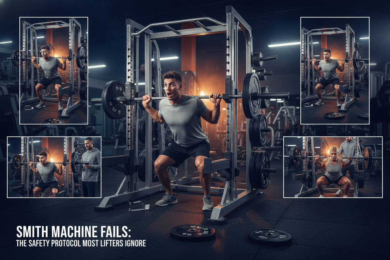 Smith Machine Fails: The Safety Protocol Most Lifters Ignore