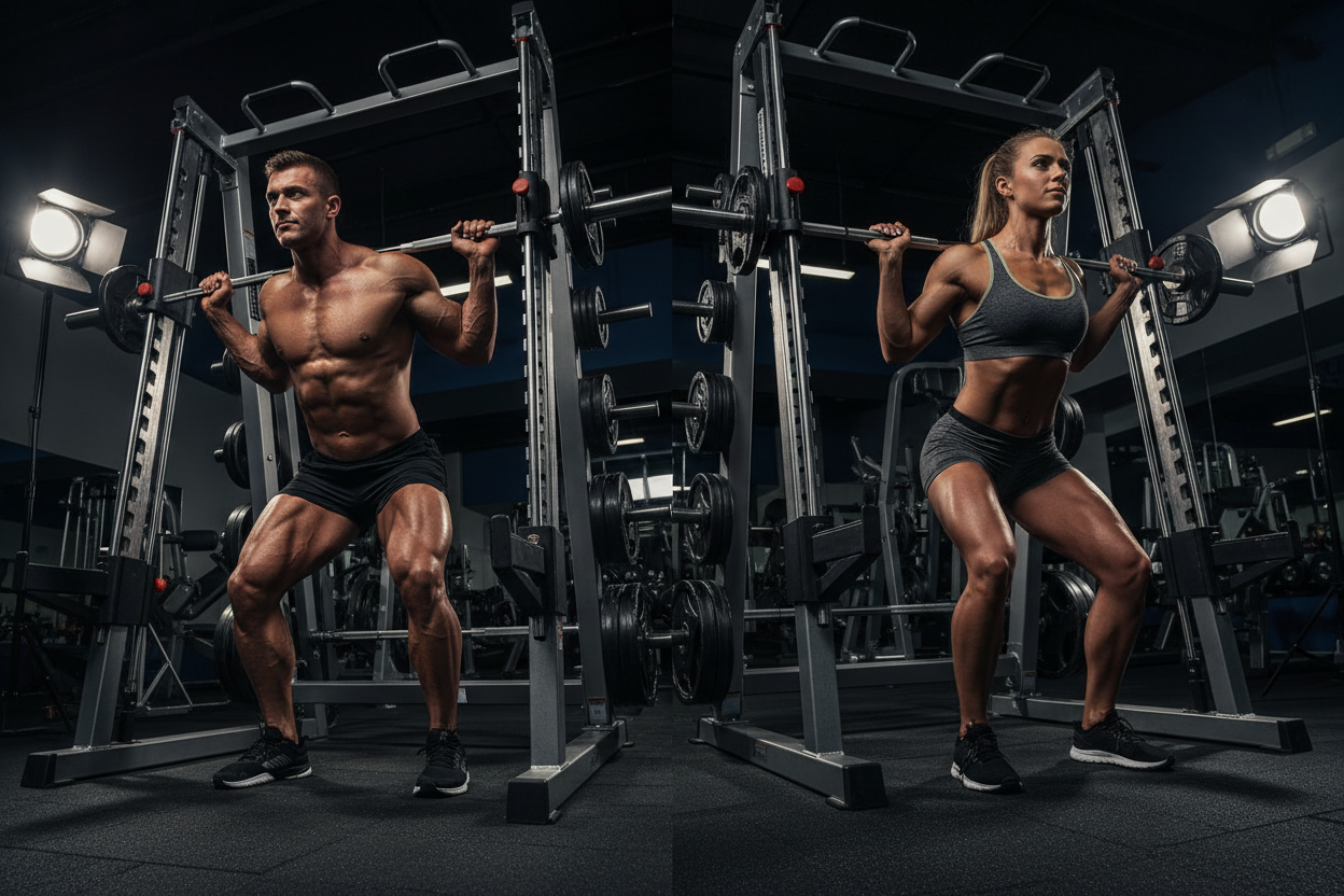 Angled vs Straight Smith Machine: The Honest Biomechanics Truth