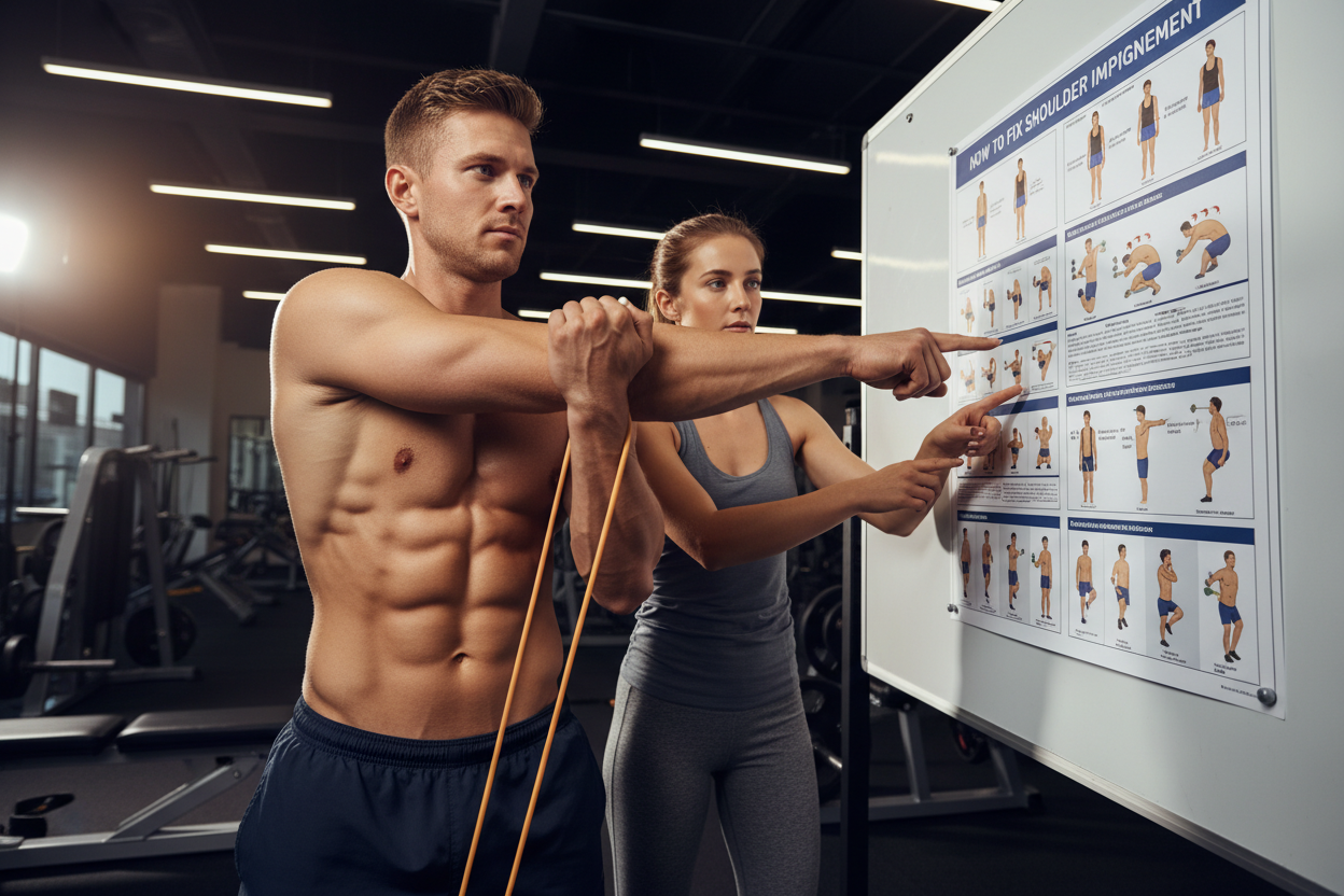 How to Fix Shoulder Impingement: The Essential Exercise Sheet