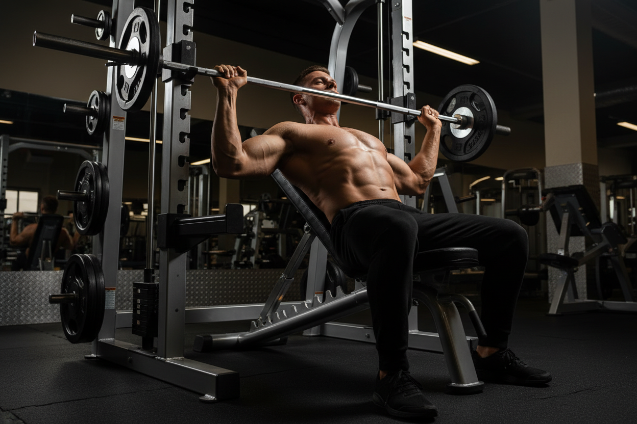 Angled Smith Machine Bench Press: Stop Facing the Wrong Way