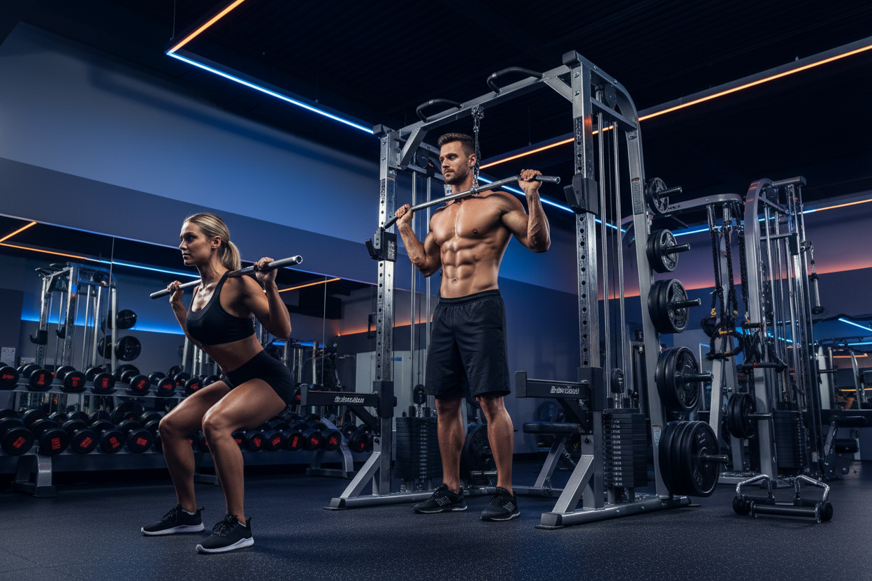 Build a Complete Physique: Body Solid Smith Machine With Lat Pulldown