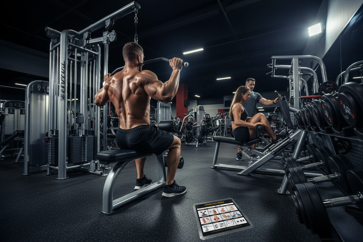How to Build Real Muscle Using Only Weight Machines at the Gym