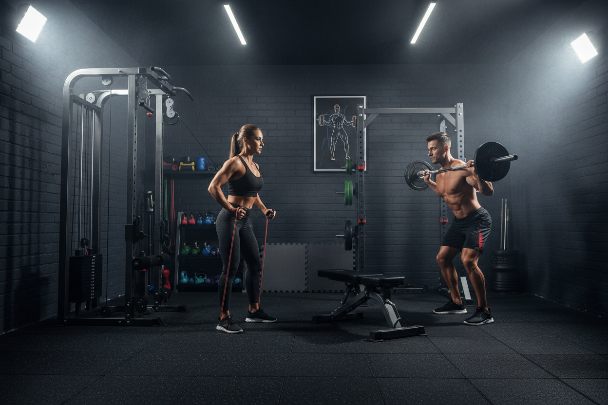 How to Build a Safe Home Gym With Weight Machines Cheap