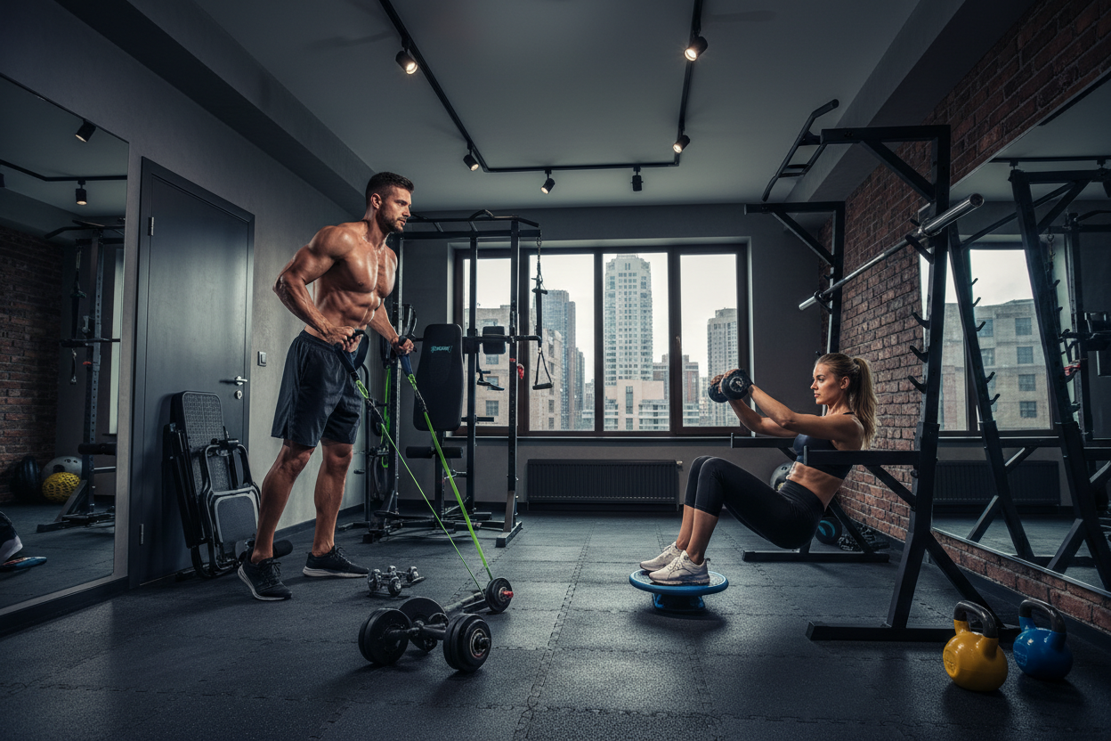 How to Build a Complete Gym With Compact Exercise Equipment