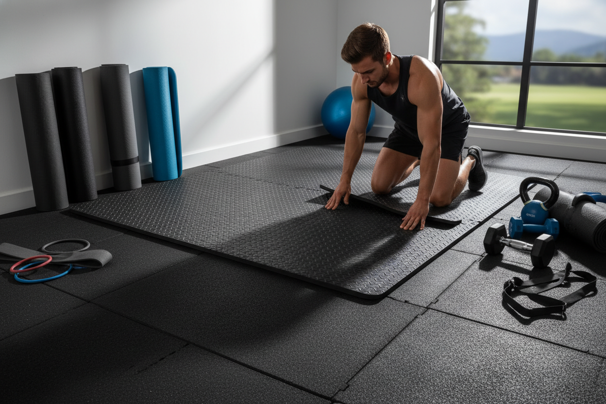 Choosing Rubber Exercise Mats: The Essential Guide for Home Gyms