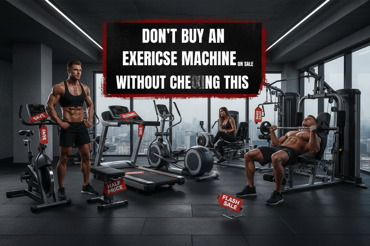 Don't Buy an Exercise Machine on Sale Without Checking This