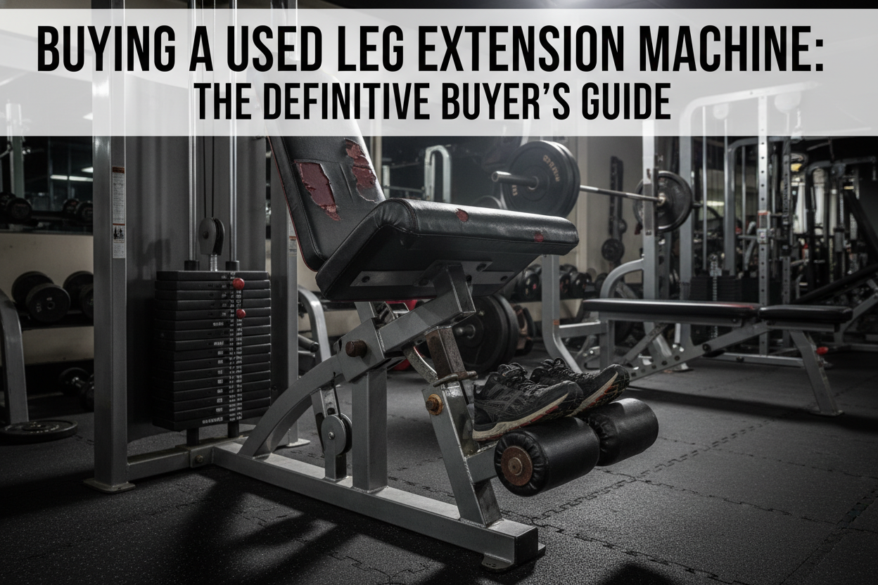 Buying a Used Leg Extension Machine: The Definitive Buyer's Guide