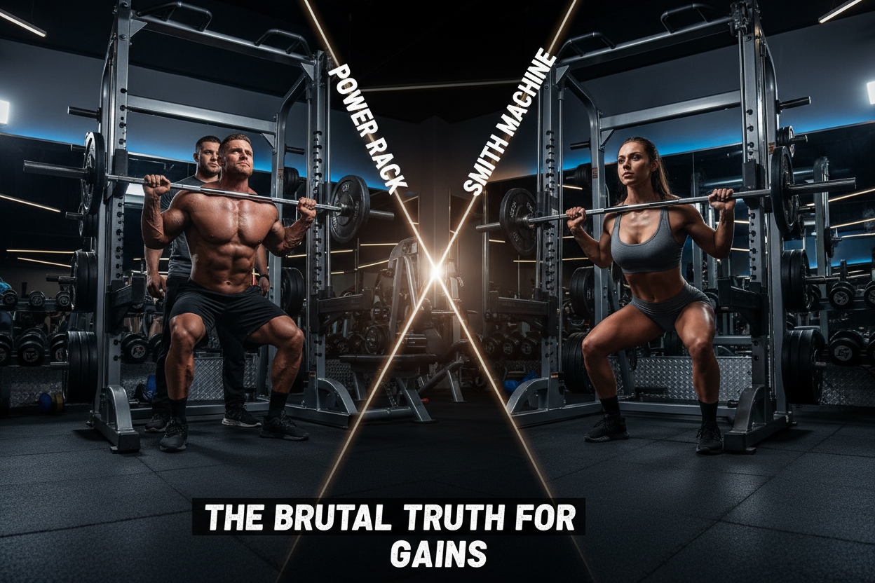 Squat Smith Machine vs Power Rack: The Brutal Truth for Gains