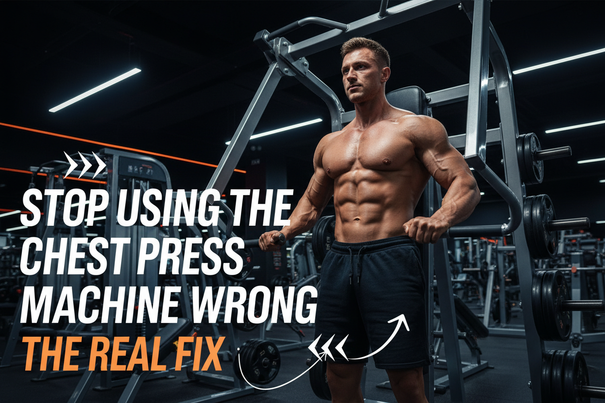 Stop Using the Chest Exercises Machine Wrong (The Real Fix)