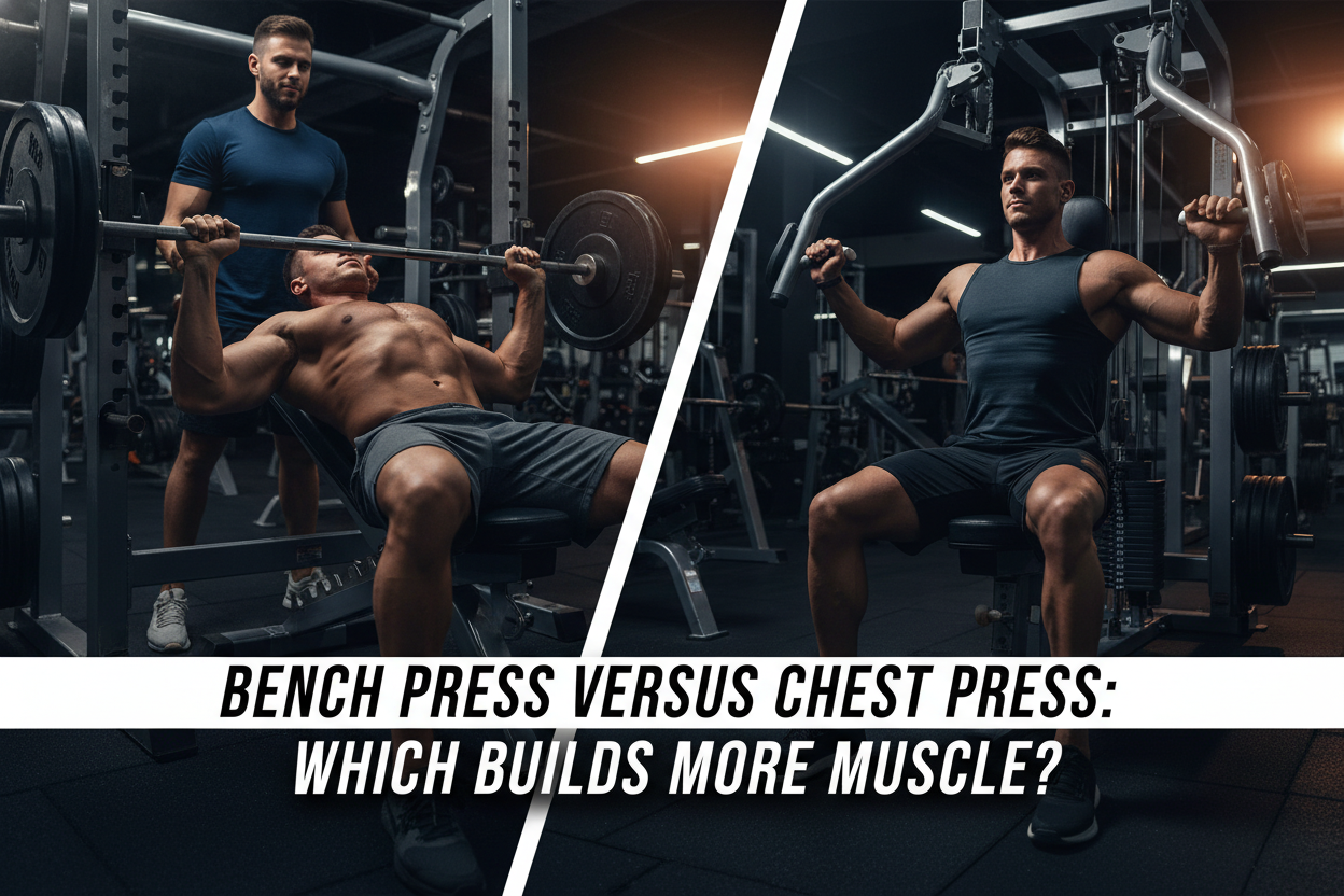 Bench Press Versus Chest Press: Which Builds More Muscle?