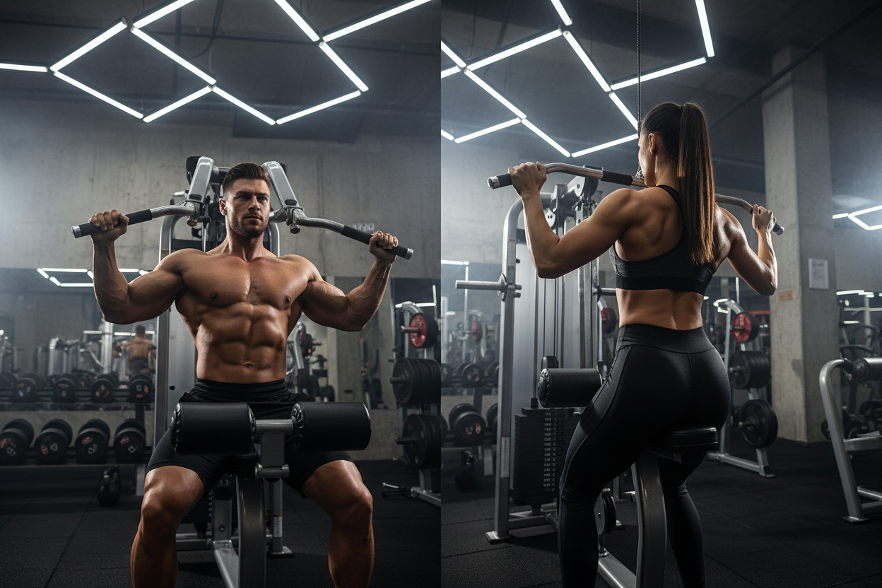 Build a Massive Torso: The Ultimate Chest and Back Machine Workout