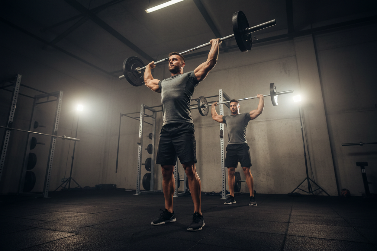 The Barbell Shoulder Lift Guide: Build 3D Delts Safely