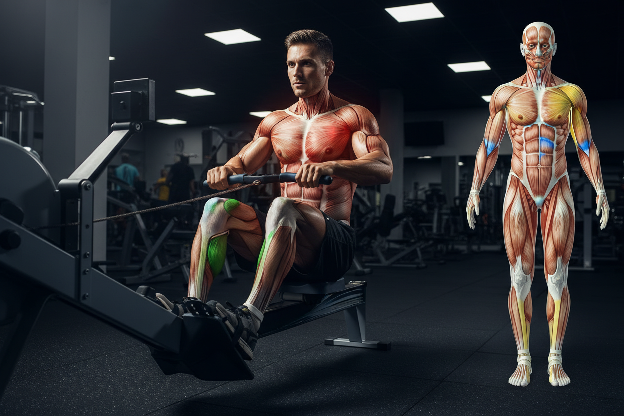 What Does the Rower Machine Workout? The Definitive Anatomical Guide