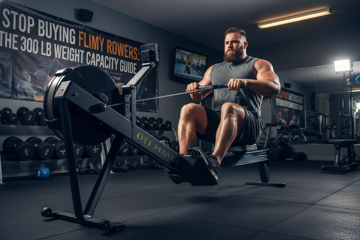 Stop Buying Flimsy Rowers: The 300 lb Weight Capacity Guide