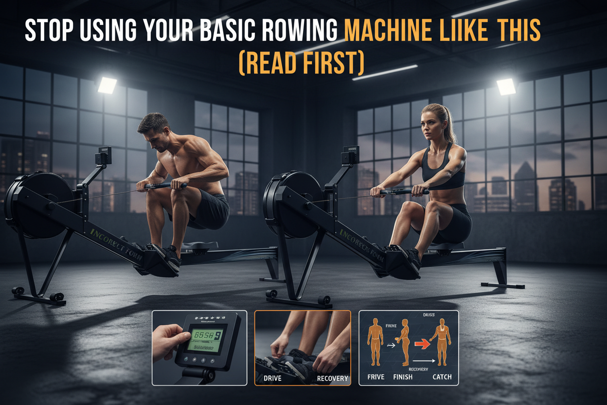 Stop Using Your Basic Rowing Machine Like This (Read First)