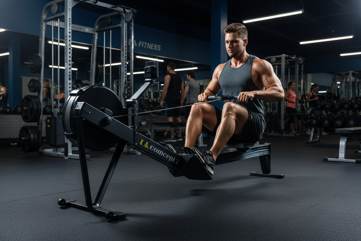 Everything You Need to Know About the Rowing Machine at LA Fitness
