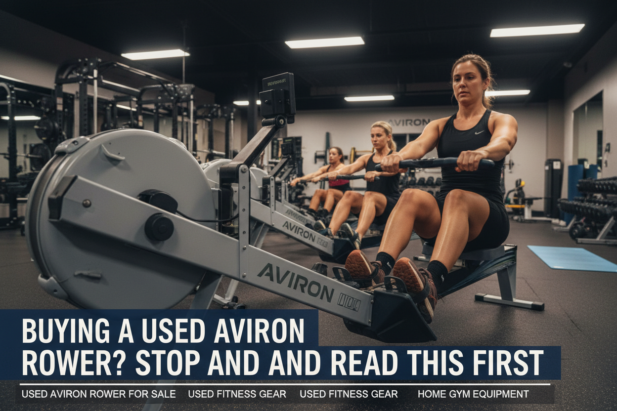 Buying a Used Aviron Rower? Stop and Read This First