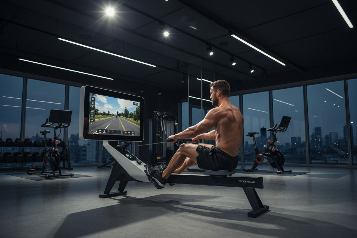 Rowing Machine TV Setup: The Definitive Guide for Home Gyms