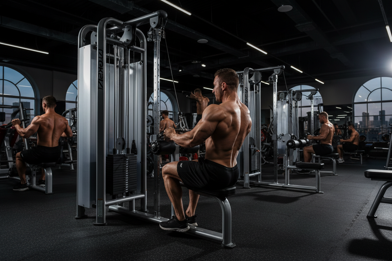 How to Build a Massive Back Using Only the Rows Machine