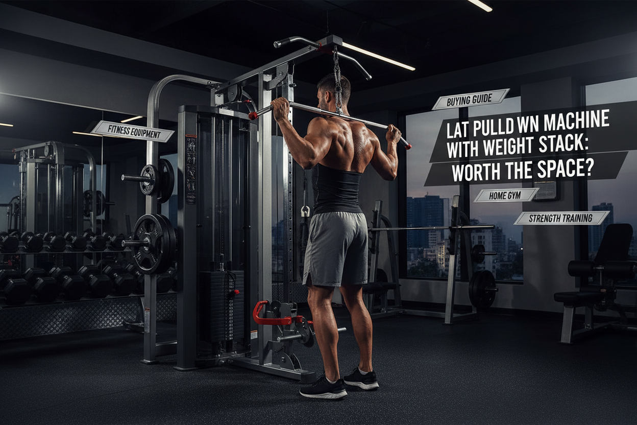 Lat Pulldown Machine With Weight Stack: Worth The Space?