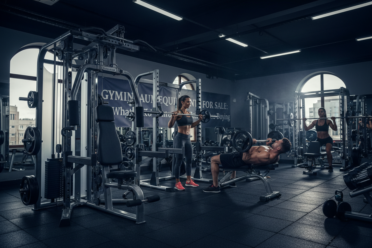 Gymnasium Equipment For Sale: What to Know Before Buying
