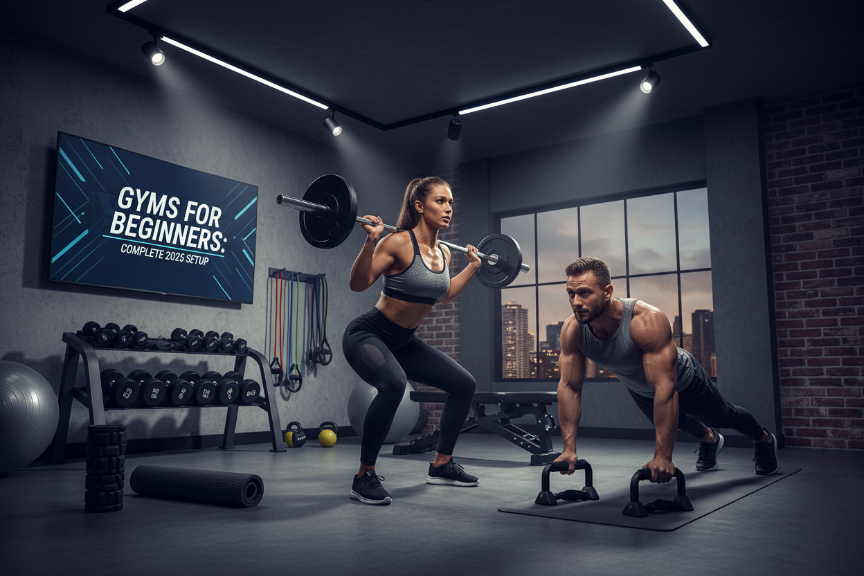 Gyms for Beginners: The Complete 2025 Setup Guide
