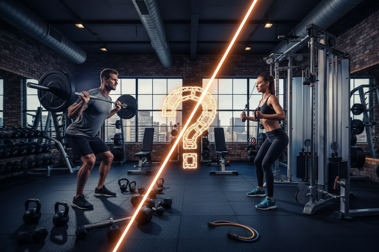 Free Weight or Machines: The Ultimate Home Gym Choice