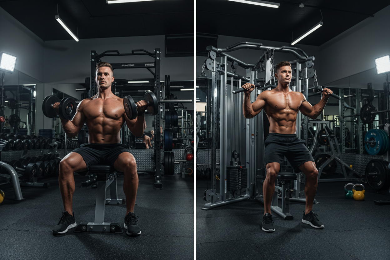 Free weight bench press vs machine: Which Builds a Better Chest?
