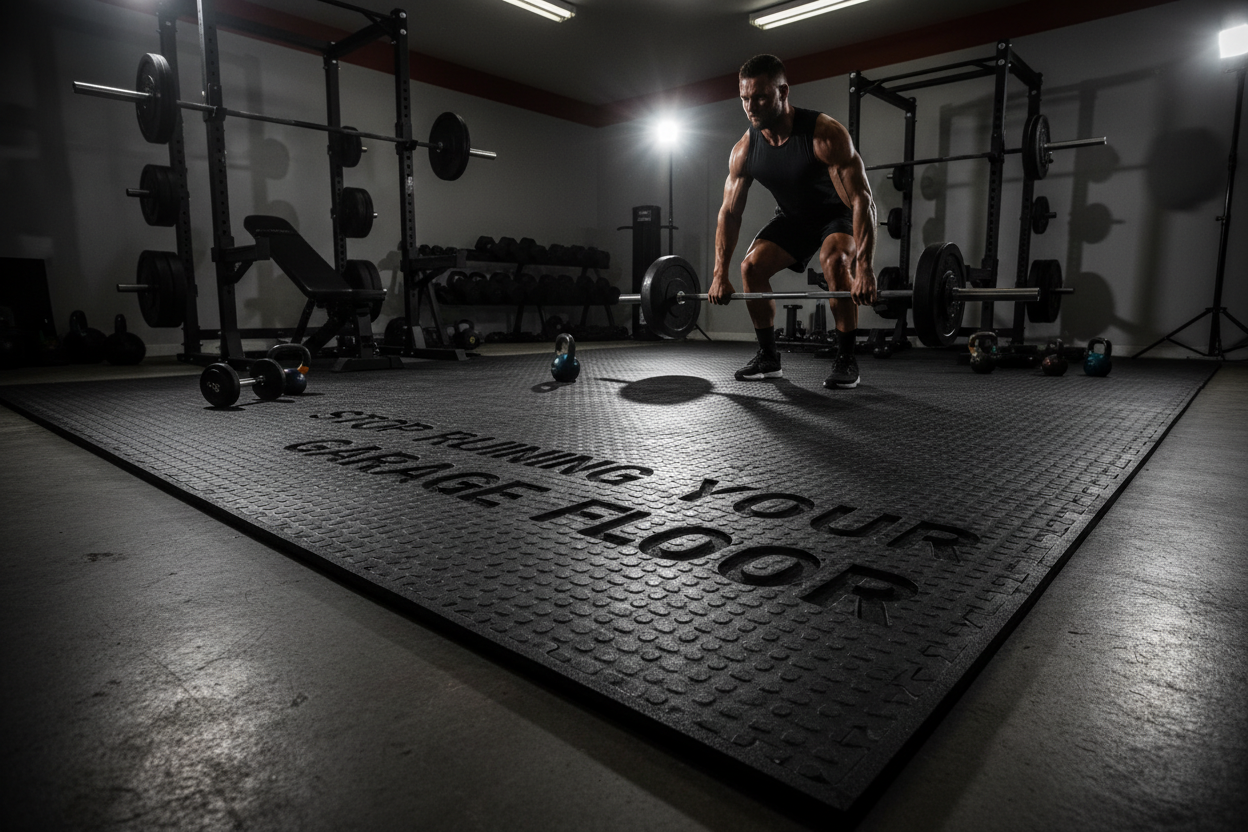 Gym Rubber Floor Mats: Stop Ruining Your Garage Floor