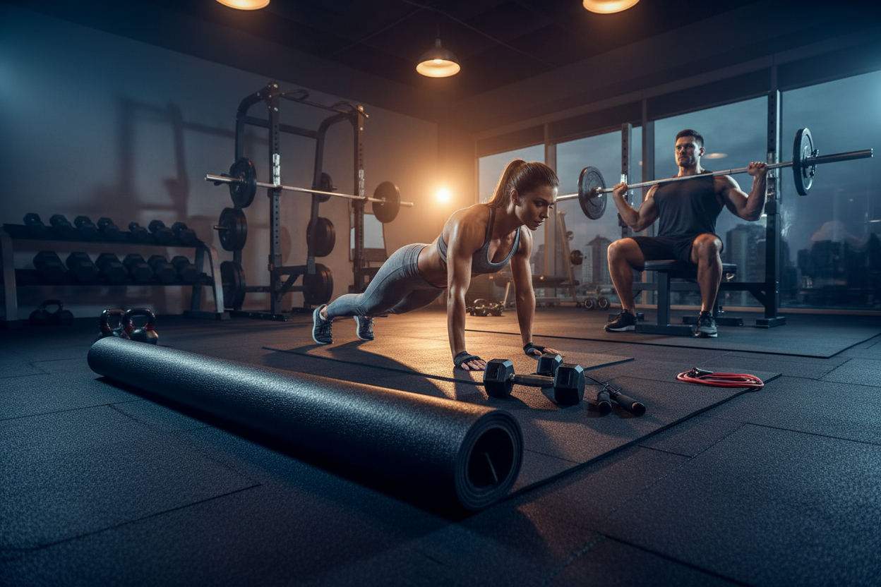 Vinyl Gym Mat Explained: What to Know Before You Buy