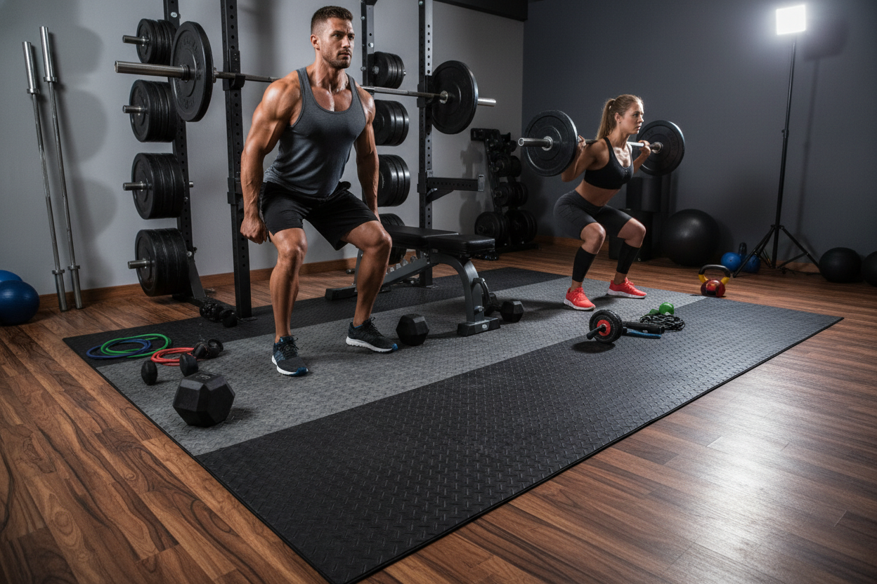 Rug for Home Gym: Stop Ruining Your Floors & Joints