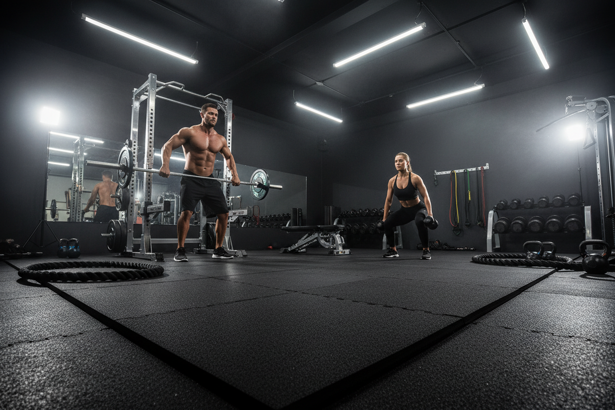 Commercial Gym Flooring Explained: Stop Wasting Your Budget