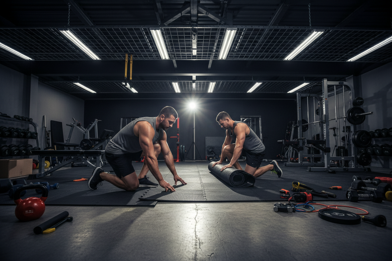 Gym Floor Installer vs DIY: What to Know Before You Build