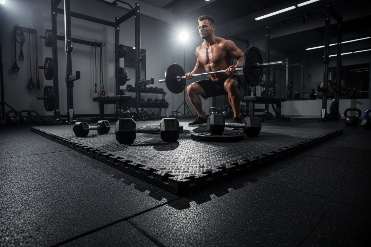 Thick Gym Flooring: What to Know Before You Drop Weights