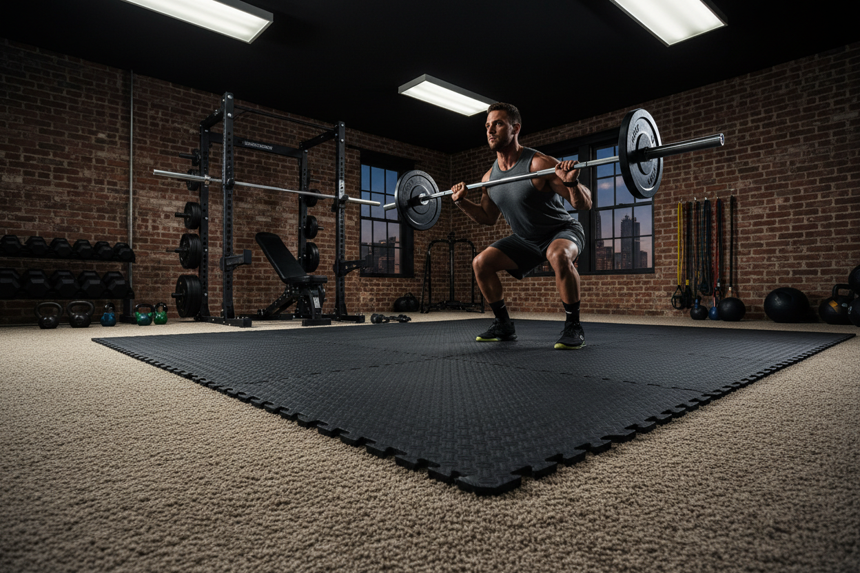 Home Gym Flooring Over Carpet Reddit: What Actually Works