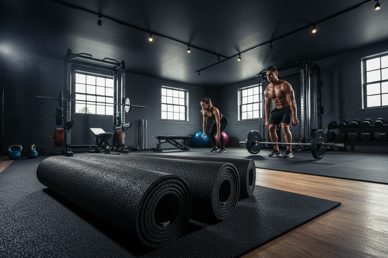 Rubber Floor Rolls for Gym Explained: Read Before You Buy