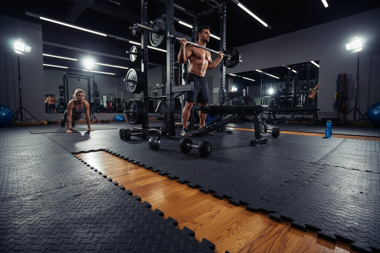 Protective Floor Mats For Gym Equipment: Stop Ruining Your Floors