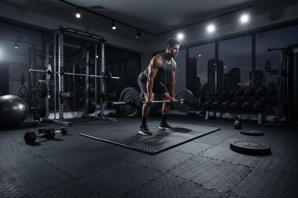 Rubbertile: The Secret to a Damage-Free Home Gym