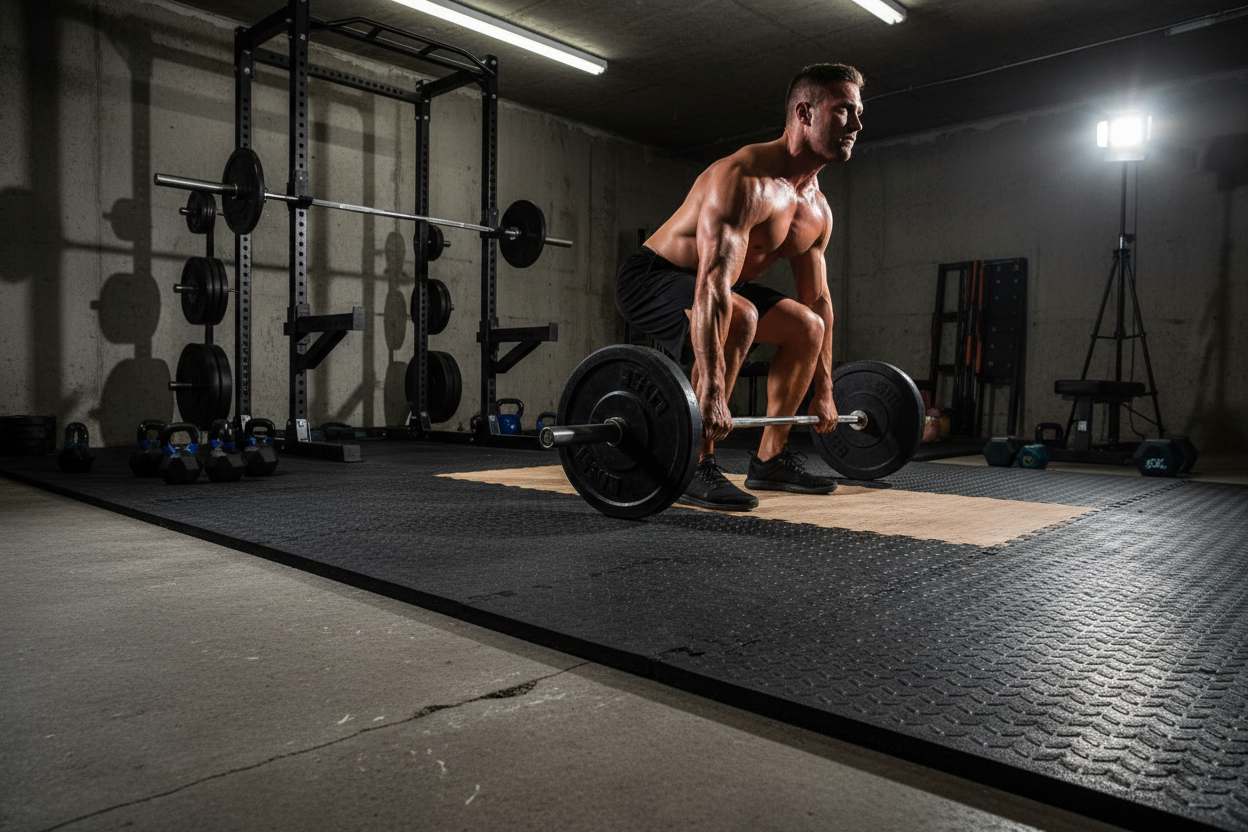 Why A 2" inch thick rubber mat Will Save Your Concrete