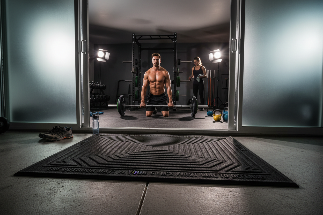 The Out Door Mat: Your Gym's First Line of Defense