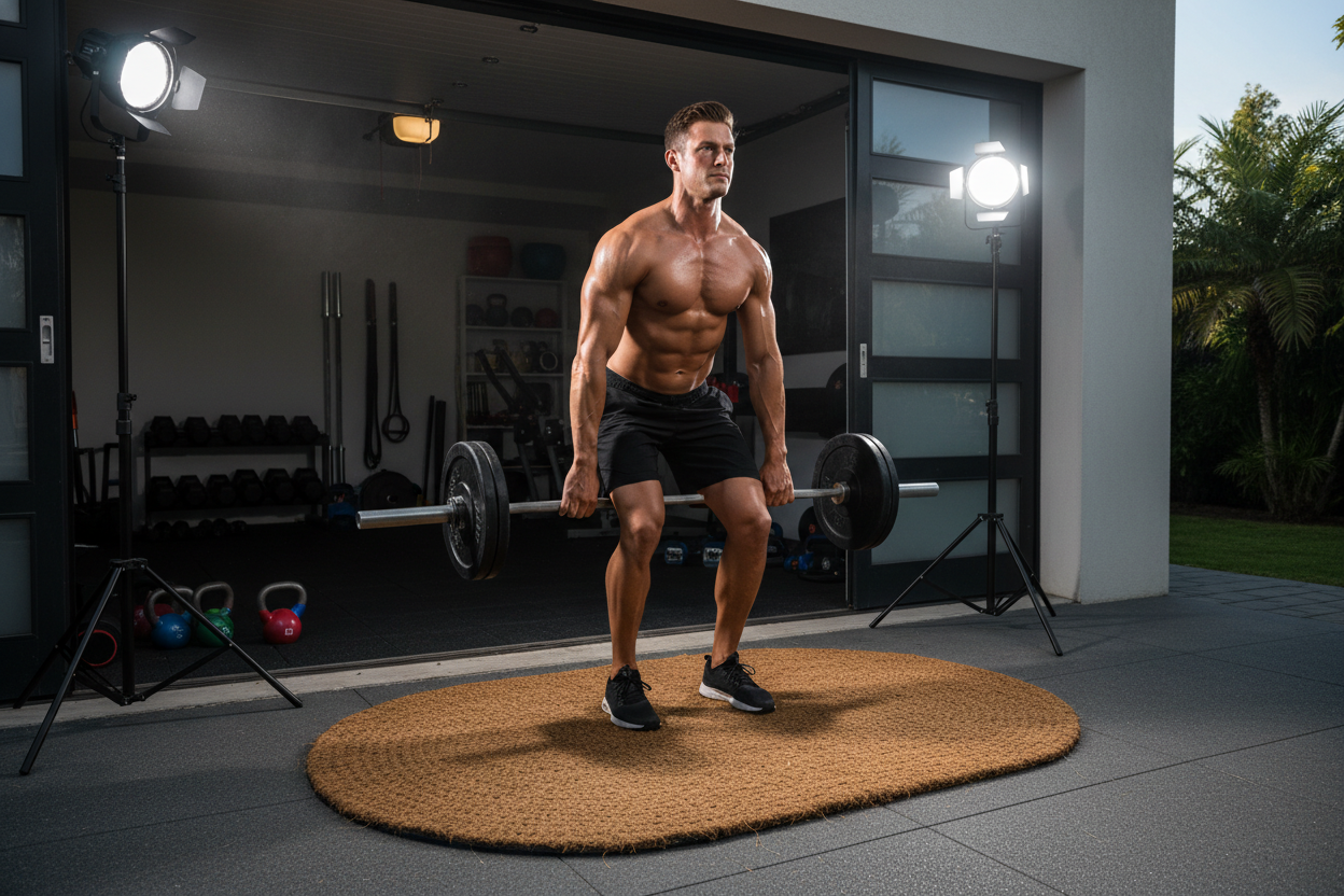 Outdoor Coconut Mat: Stop Ruining Your Garage Gym Floor